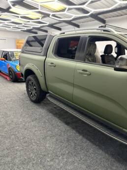 South Coast Wrapping Ford Ranger Matte Military Green