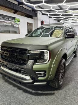 South Coast Wrapping Ford Ranger Matte Military Green