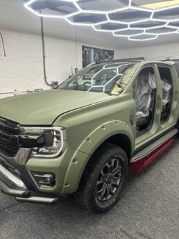 South Coast Wrapping Ford Ranger Matte Military Green