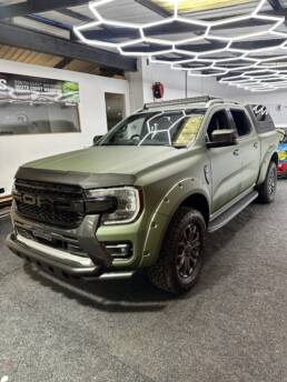 South Coast Wrapping Ford Ranger Matte Military Green