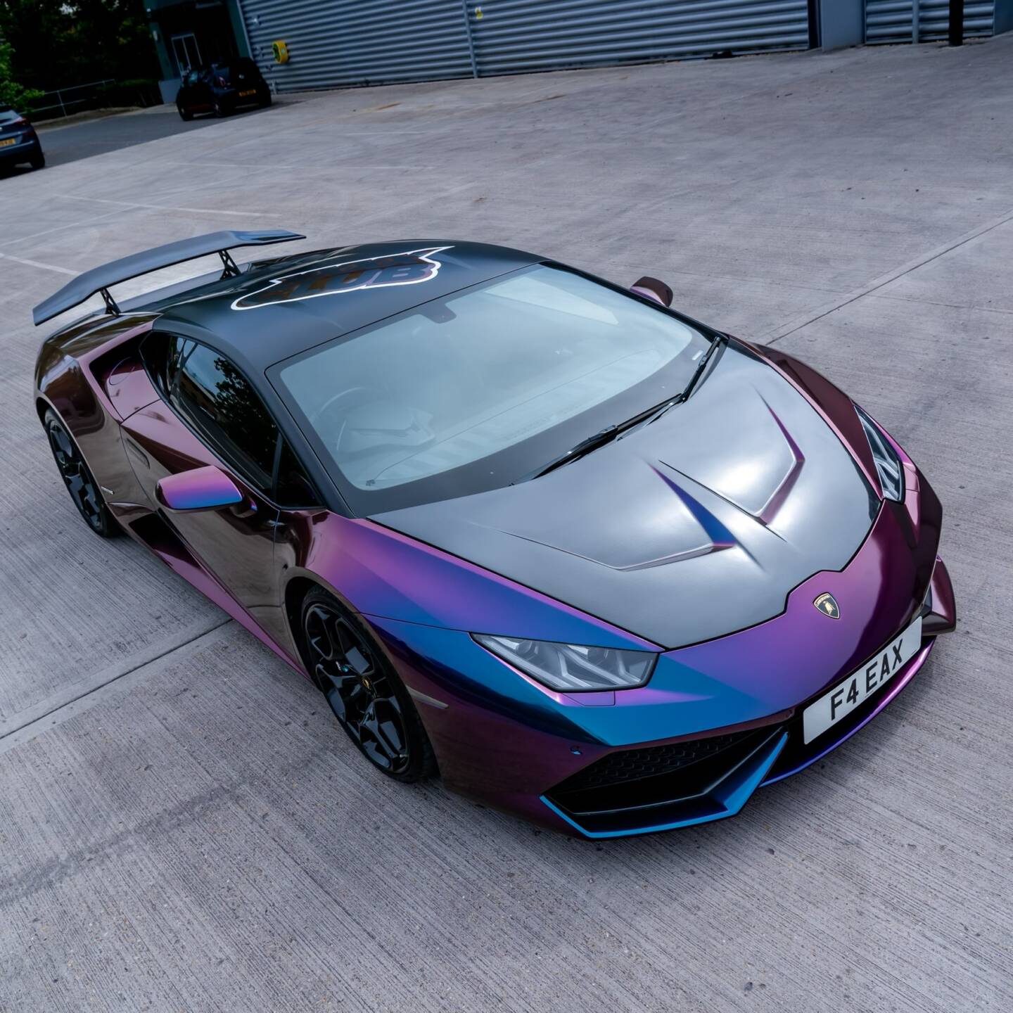 Full colour change vehicle wrap