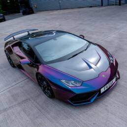 South Coast Wrapping Lamborghini Huracan Full Colour Change