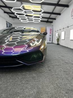 South Coast Wrapping Lamborghini Huracan Full Colour Change