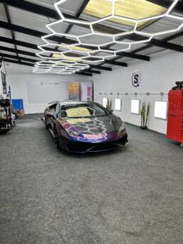 South Coast Wrapping Lamborghini Huracan Full Colour Change