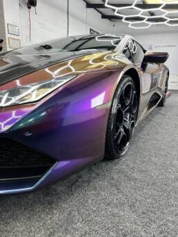 South Coast Wrapping Lamborghini Huracan Full Colour Change