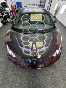 South Coast Wrapping Lamborghini Huracan Full Colour Change