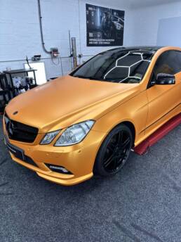 South Coast Wrapping Mercedes E350 Coupe Matte Exterior Colour Change