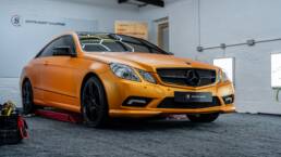 South Coast Wrapping Mercedes E350 Coupe Matte Exterior Colour Change