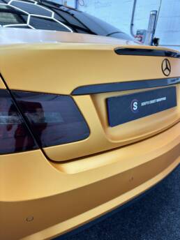 South Coast Wrapping Mercedes E350 Coupe Matte Exterior Colour Change