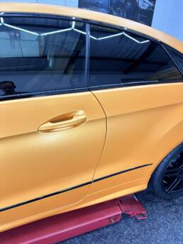 South Coast Wrapping Mercedes E350 Coupe Matte Exterior Colour Change