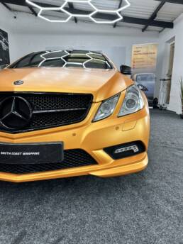 South Coast Wrapping Mercedes E350 Coupe Matte Exterior Colour Change