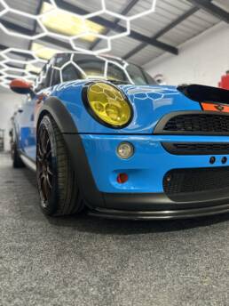 South Coast Wrapping Mini Cooper Colour Change and Headlight PPF