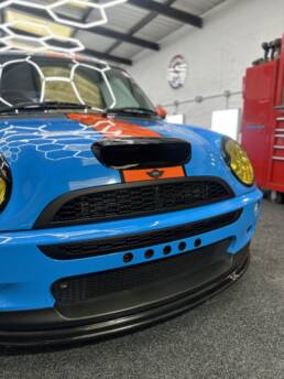 South Coast Wrapping Mini Cooper Colour Change and Headlight PPF