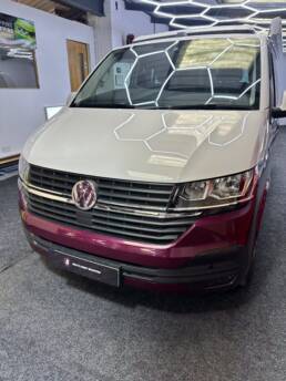 South Coast Wrapping VW Transporter Lower Half Colour Change