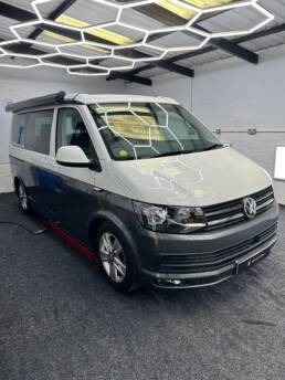 South Coast Wrapping VW Transporter Top Half Colour Change