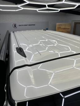 South Coast Wrapping VW Transporter Top Half Colour Change