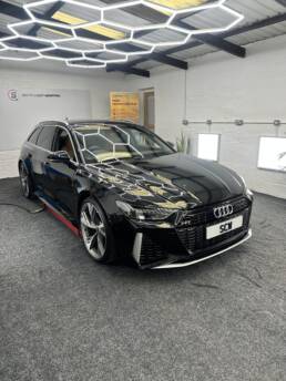 South Coast Wrapping and Flawless Valeting Audi RS6 Detailing and Chrome Delete