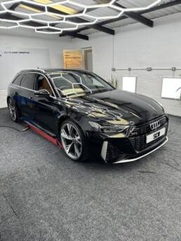 South Coast Wrapping and Flawless Valeting Audi RS6 Detailing and Chrome Delete