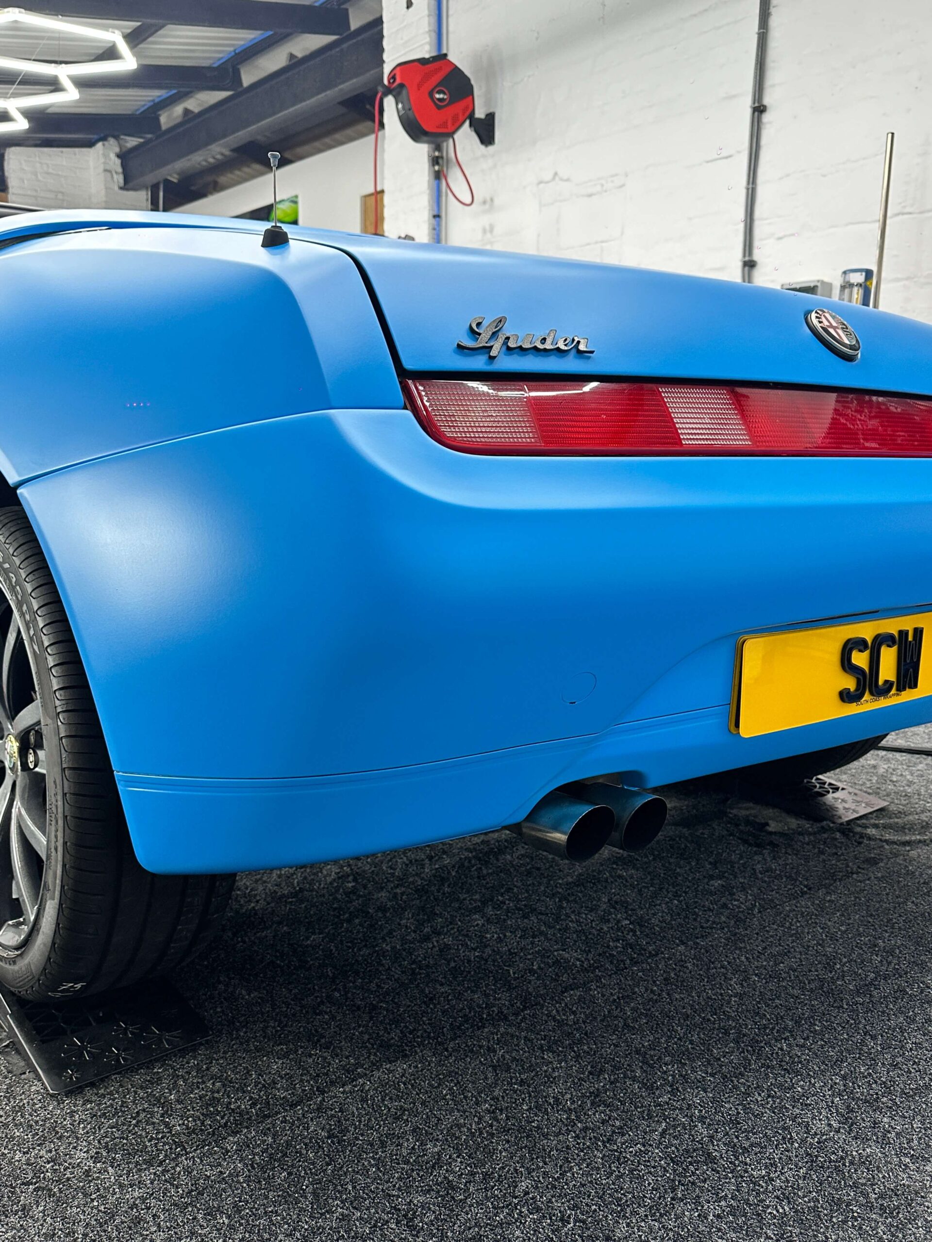 South Coast Wrapping Alfa Romeo Spider Full Colour Change and Ceramic Coat (14)