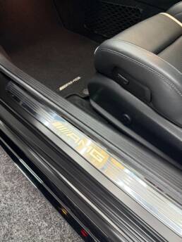 Mercedes C63 AMG Wrap satin Black South Coast Wrapping