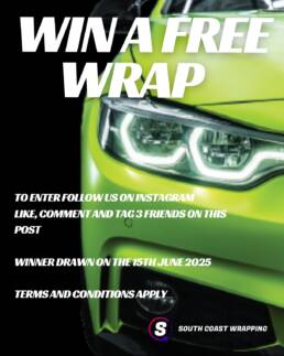 WIN A FREE WRAP