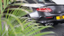 Mercedes C63 AMG Satin Black South Coast Wrapping