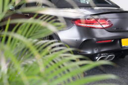 Mercedes C63 AMG Satin Black South Coast Wrapping